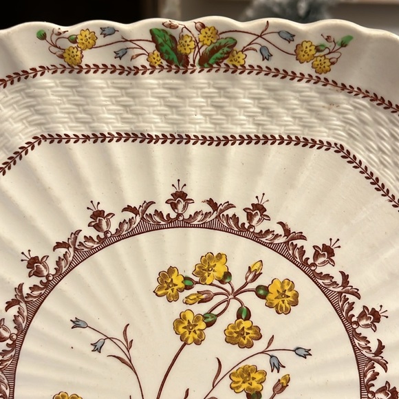 Vintage Copeland Spode “Wicker Dell” Salad Plate. Made in England - Picture 3 of 8